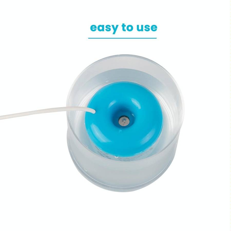 Donut Shape Mini USB Air Humidifier Aroma Diffuser Purifier(White)