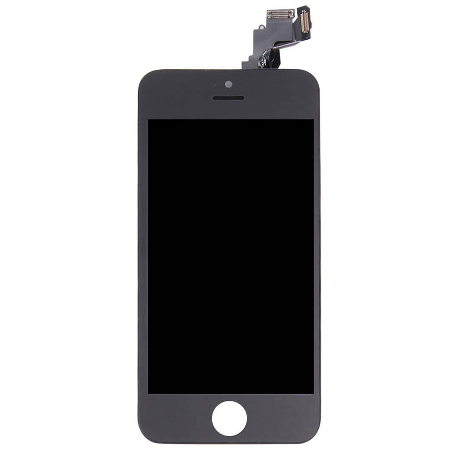 Digitizer Assembly (Front Camera + LCD + Frame + Touch Panel) for iPhone 5C(Black)