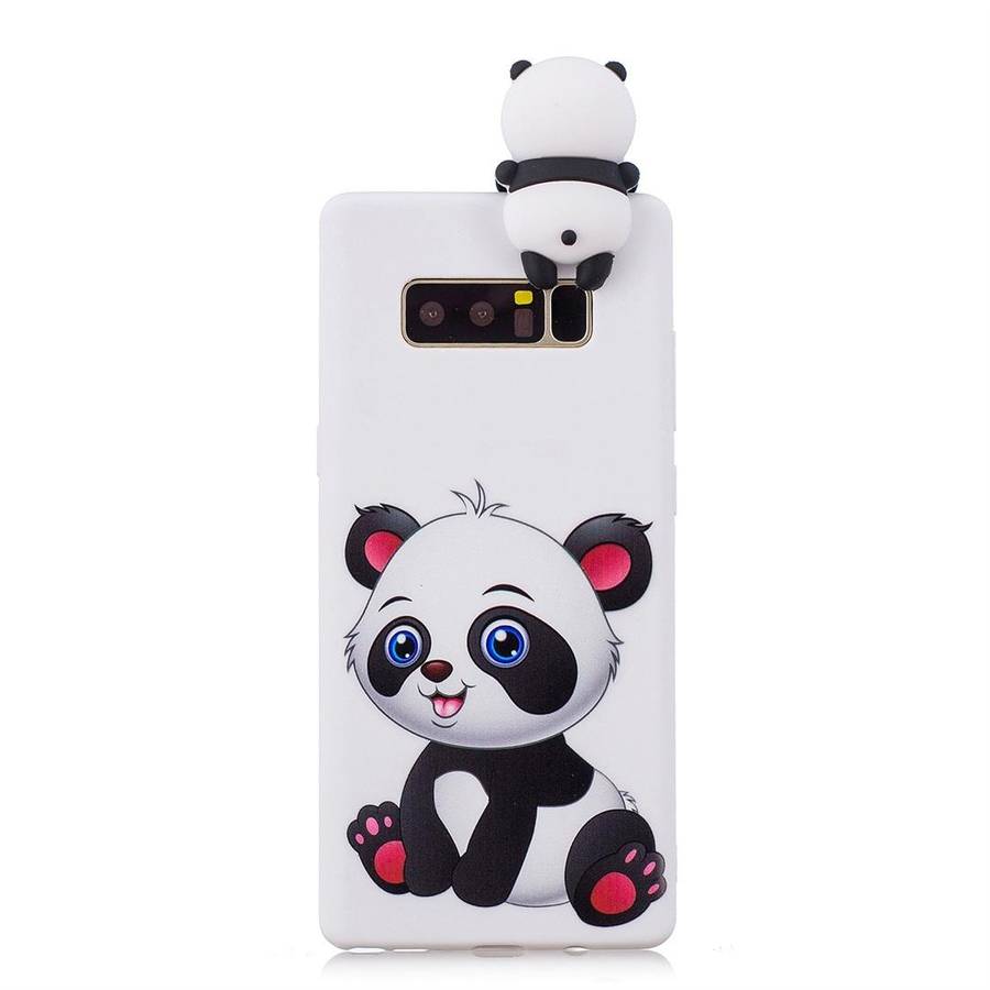For Galaxy Note 8 Shockproof Cartoon TPU Protective Case(Panda)