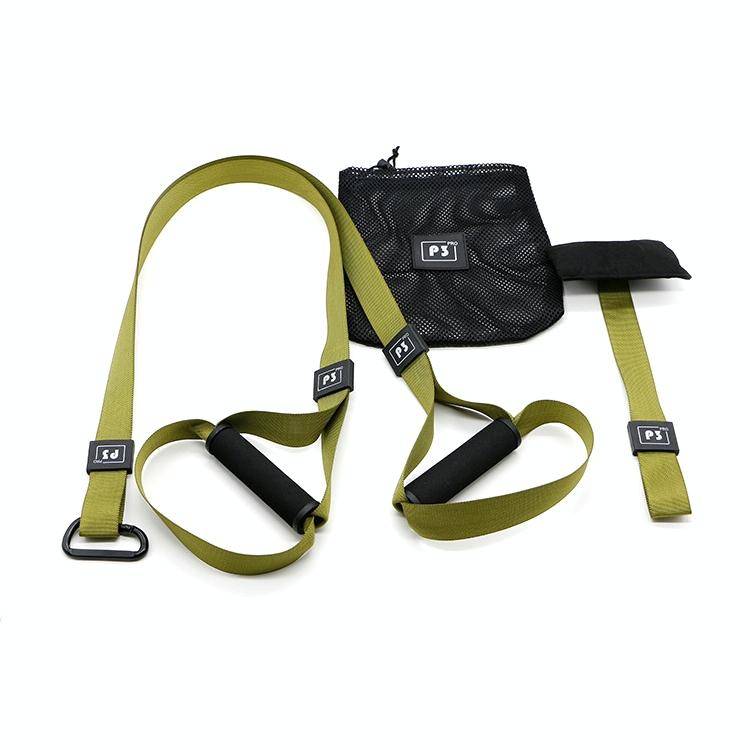 P3-1 Fitness Exercise Hanging Pulling Rope TRP3X Wall Pulley Yoga Belt, Main Belt: 1.4m, Home Ver...