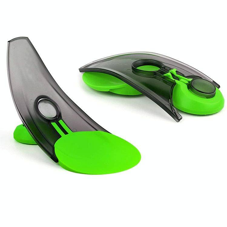 2 PCS Golf Putting Practice Indoor Or Outdoor Putting Trainer(Green)