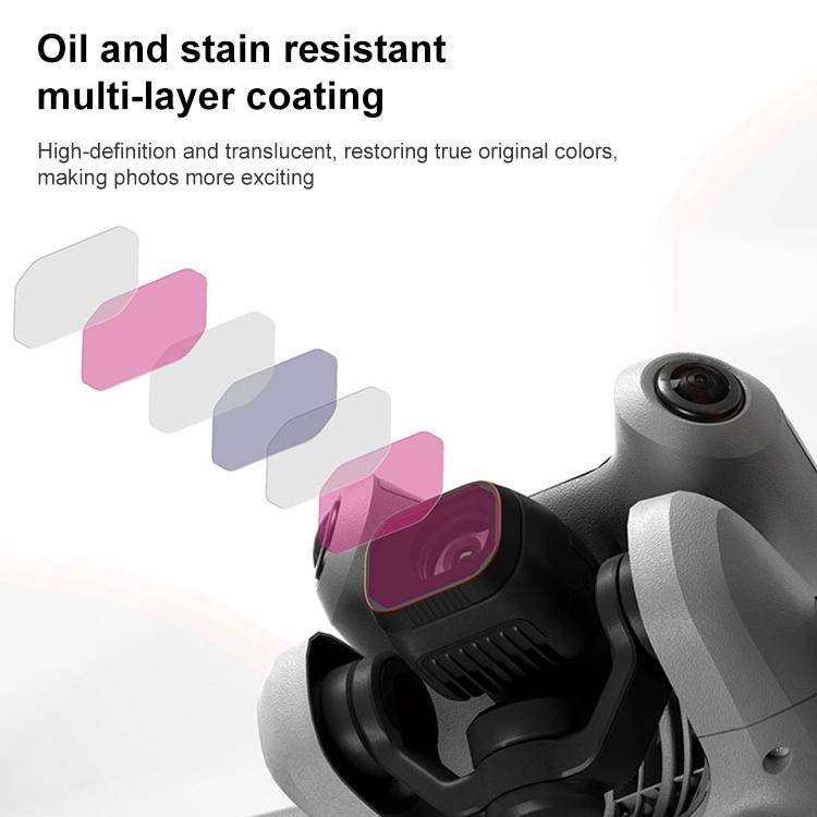 For DJI Mini 4 Pro STARTRC Drone Lens Filter, Lens:CPL UV ND8/16/32/64