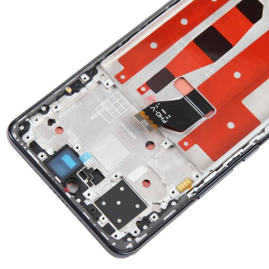 Original LCD Screen For Honor 60 Pro Digitizer Full Assembly with Frame(Black)