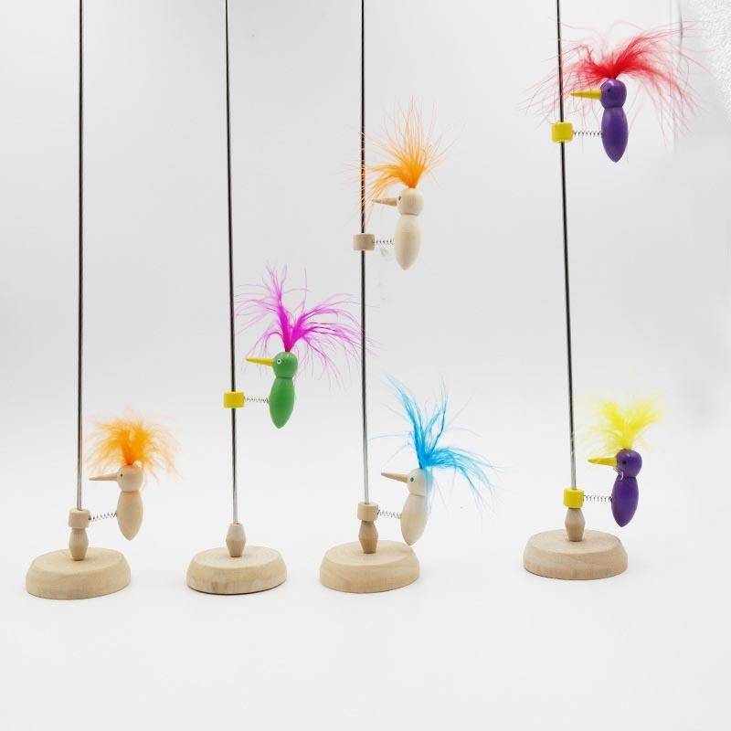 10 PCS Nodding Woodpecker Decompression Vent Children Educational Toys, Colour: Primary Color Sin...