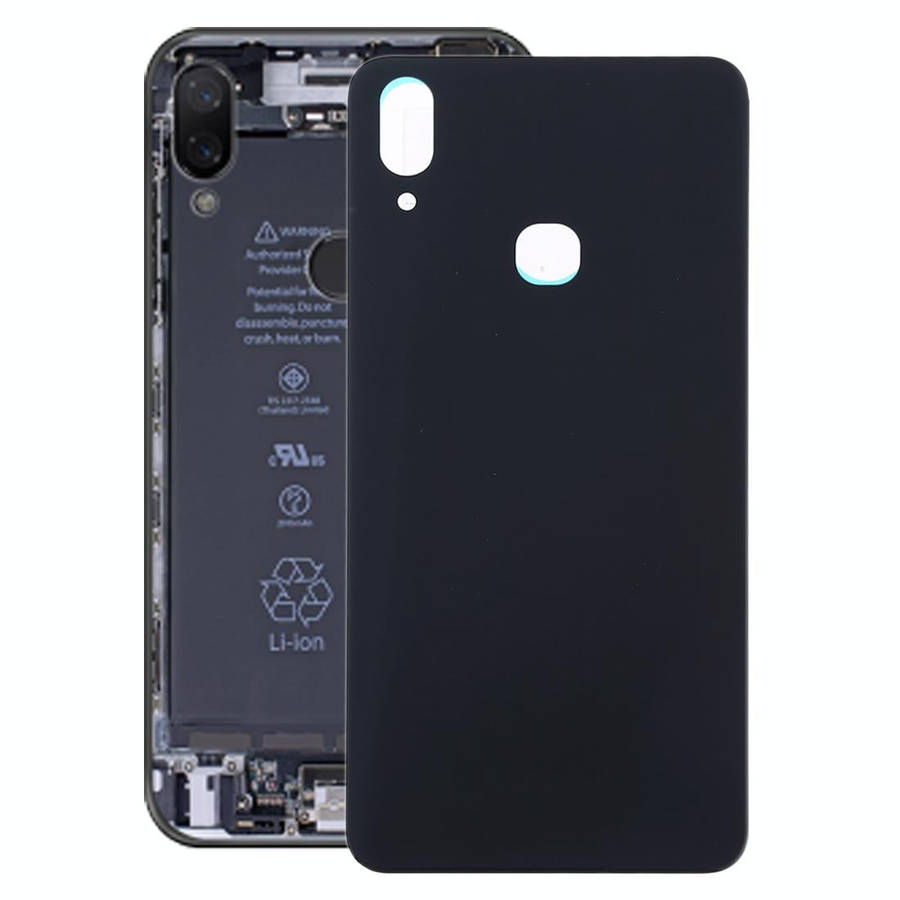 For Vivo X21i Back Cover (Black)