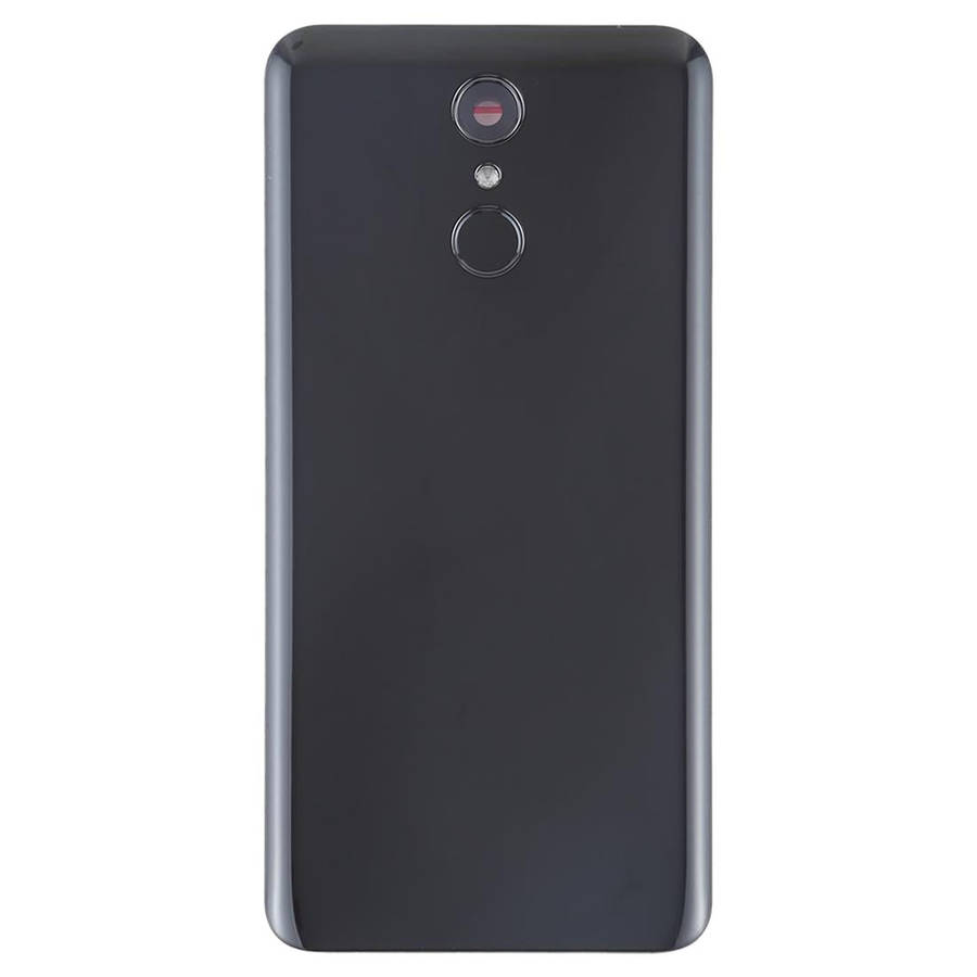 Battery Back Cover with Camera Lens & Fingerprint Sensor for LG Q7 / Q7+(Black)