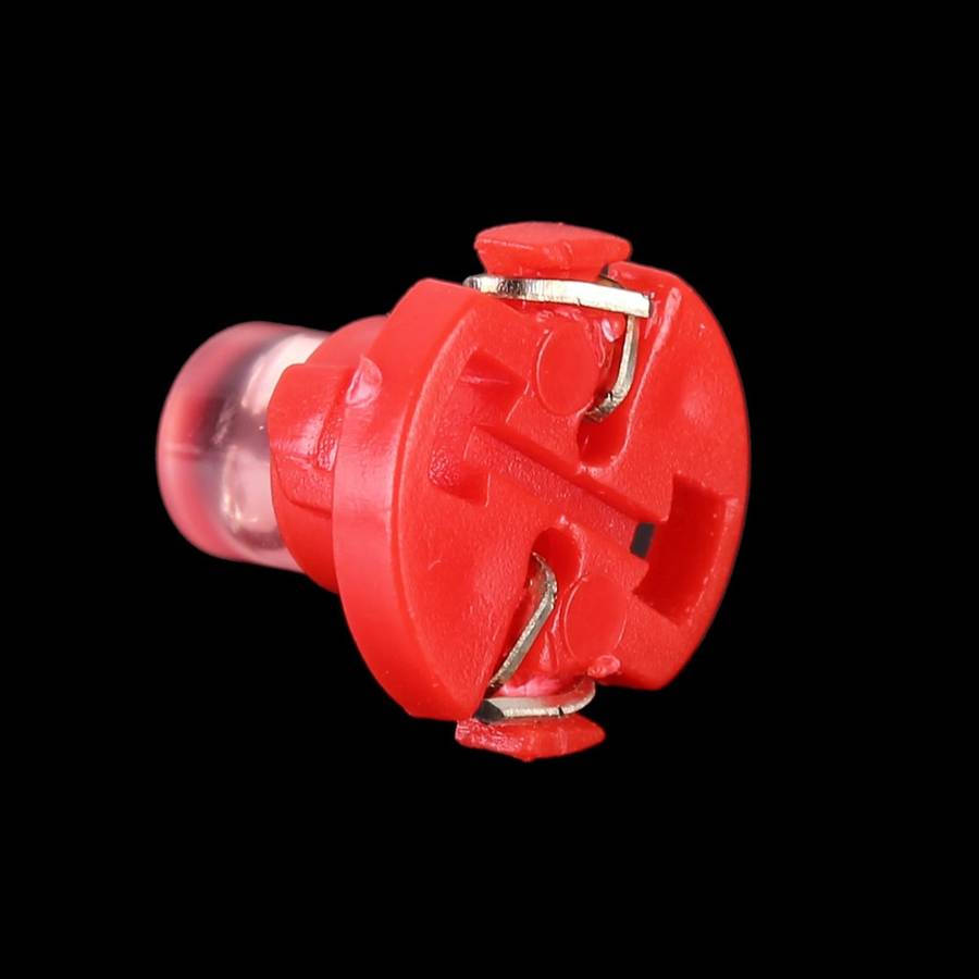 10PCS 2W T4.2 Wedge Instrument Panel LED Light Dashboard Gauge Cluster Indicator Lamp Bulb(Red Li...