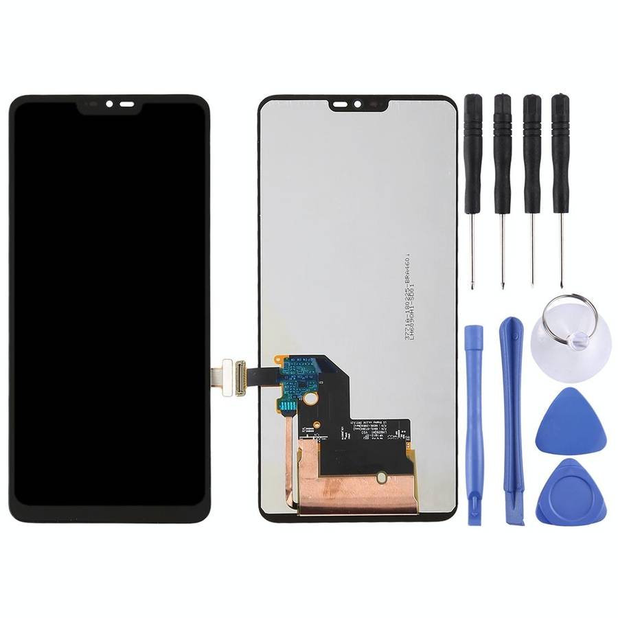 Original LCD Screen for LG G7 ThinQ / G710 G710EM G710PM G710VMP with Digitizer Full Assembly(Black)