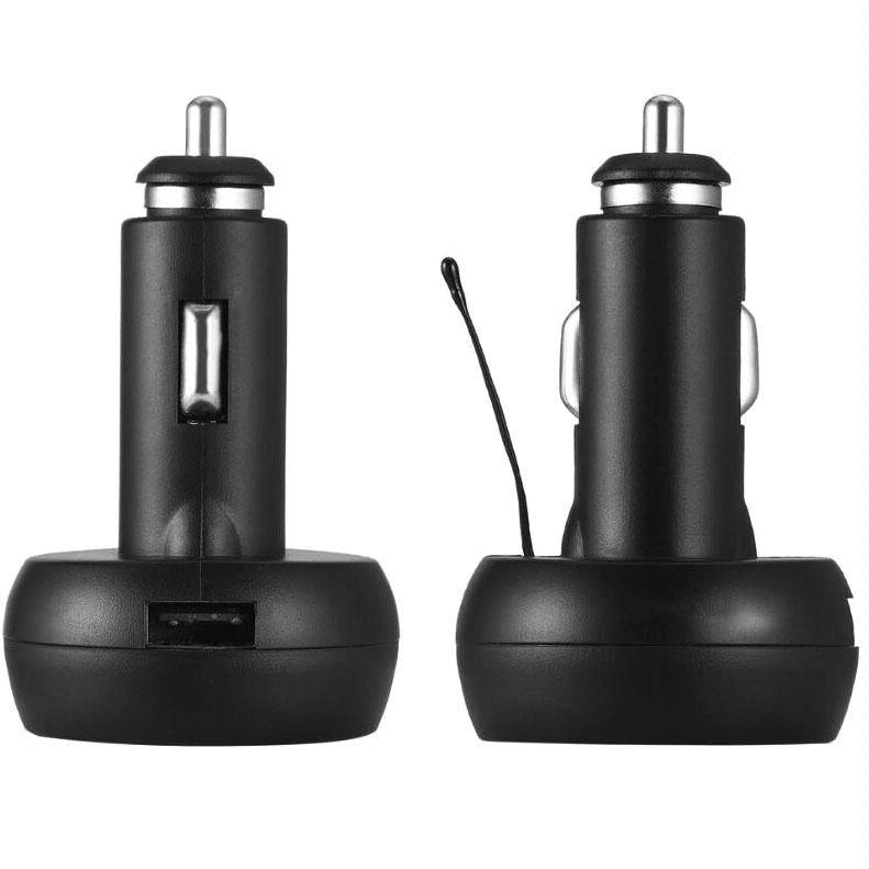 3 In 1 Car USB Charger Car Cigarette Lighter With Voltage Detection Display Multi-function Monito...