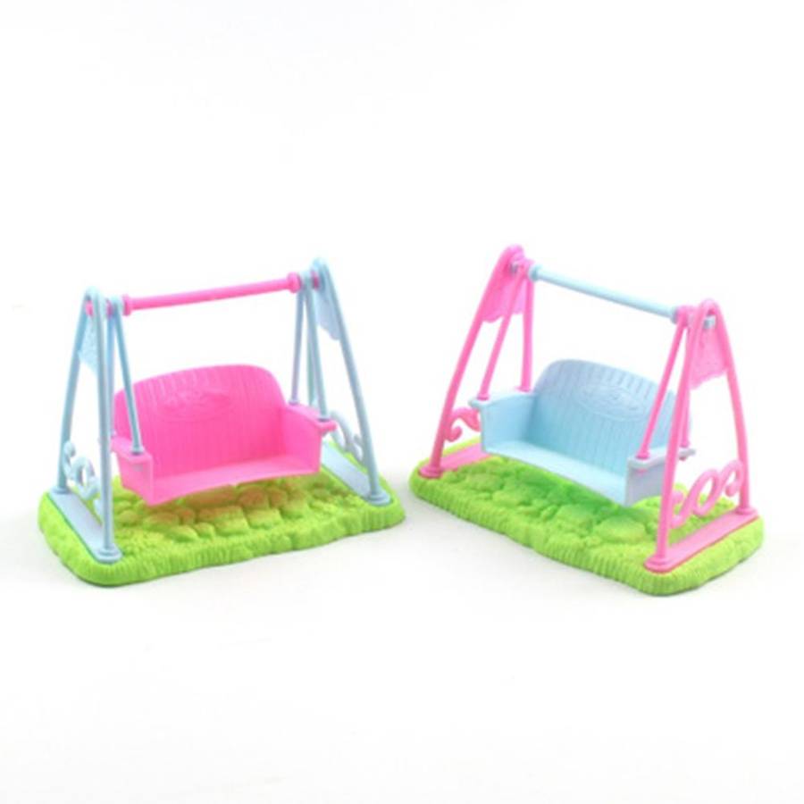 3 PCS Swing Doll Children Simulation Swing Toy Doll Accessories Bracket Simulation Swing(Random C...