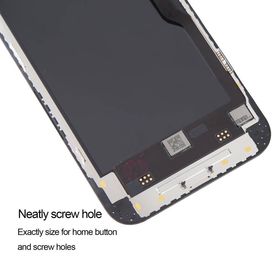 Soft OLED LCD Screen For iPhone 12 Pro Max with Digitizer Full Assembly
