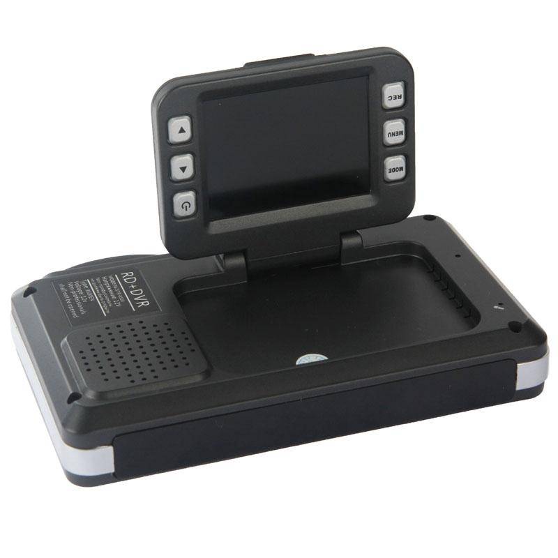 STR8500 HD 720P 30fps 2.0 inch LCD Radar Detector DVR with Laser + GPS Logger, 120 Degree View An...