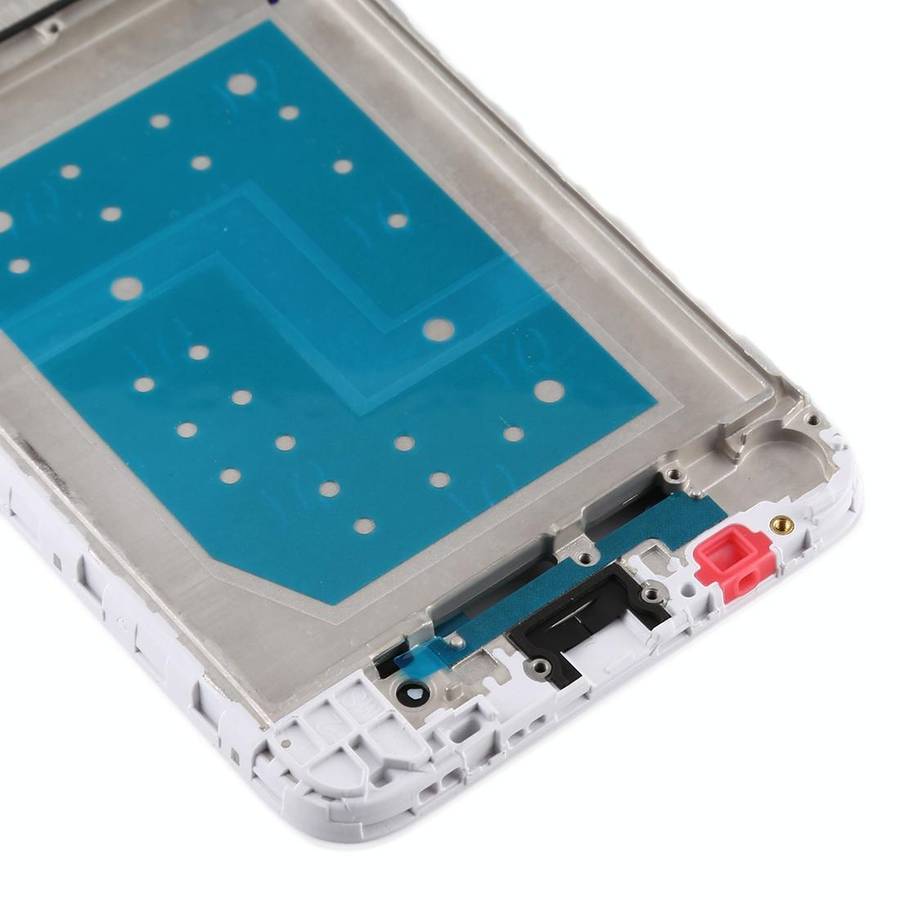 Front Housing LCD Frame Bezel Plate for Huawei Honor Play 7(White)