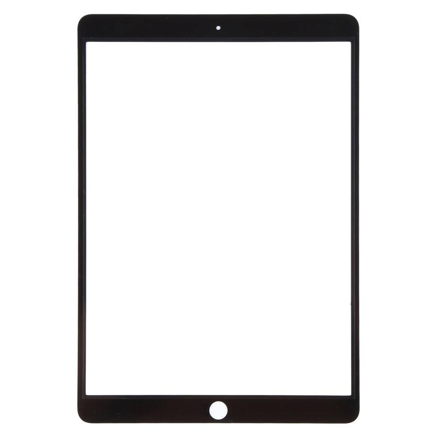 For iPad Pro 10.5 Front Screen Outer Glass Lens with OCA Optically Clear Adhesive(Black)