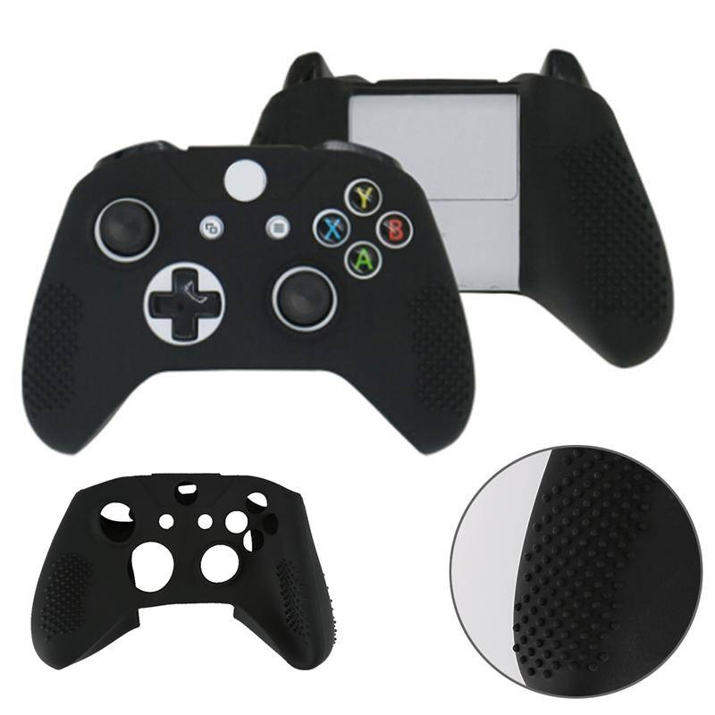 Soft Silicone Rubber Gamepad Protective Case Cover Joystick Accessories for Microsoft Xbox One S ...