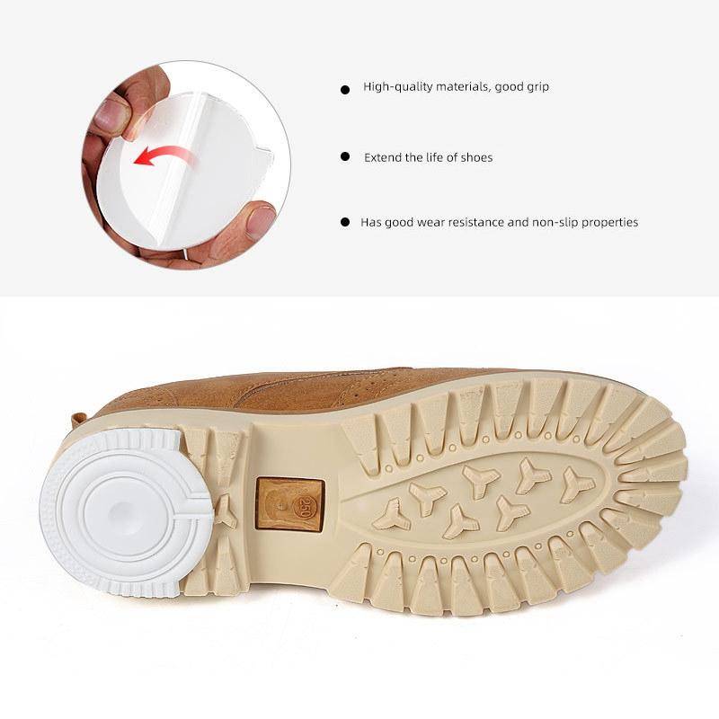 2 Pairs Sole Wear-Resistant Rubber Cuttable Sports Anti-Slip Sticker, Size: No.3 43 Yards(White)