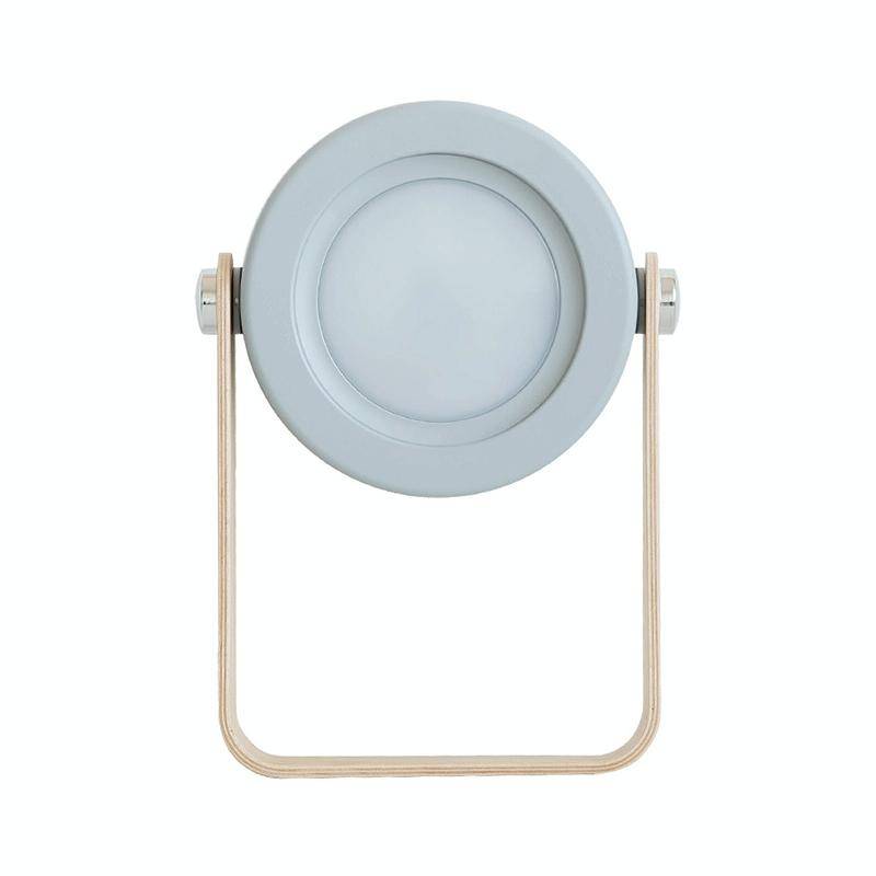 DC 5V Rechargeable Lantern Lamp Touch Control LED Light (Grey)
