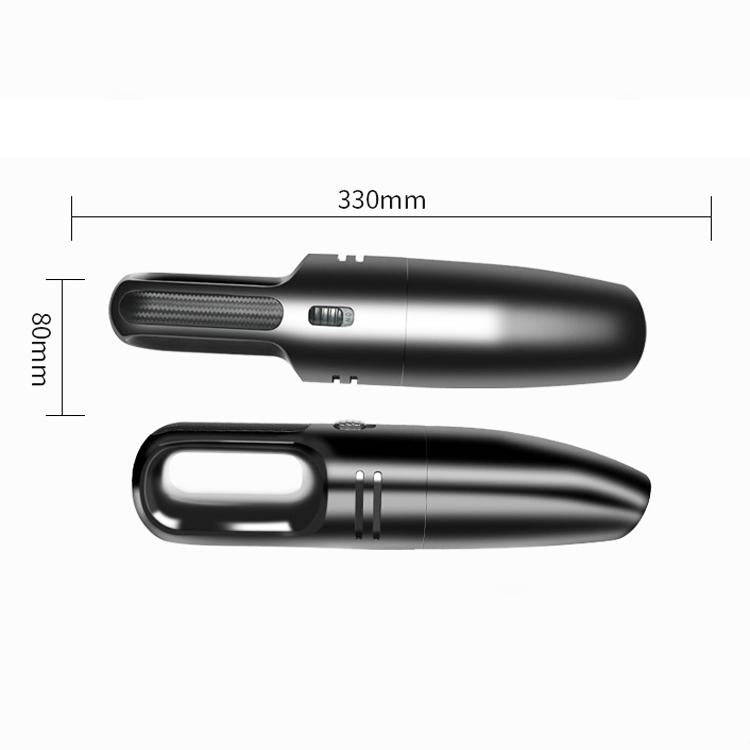Car Handheld Portable Vacuum Cleaner Small Car Vacuum Cleaner Wireless Black