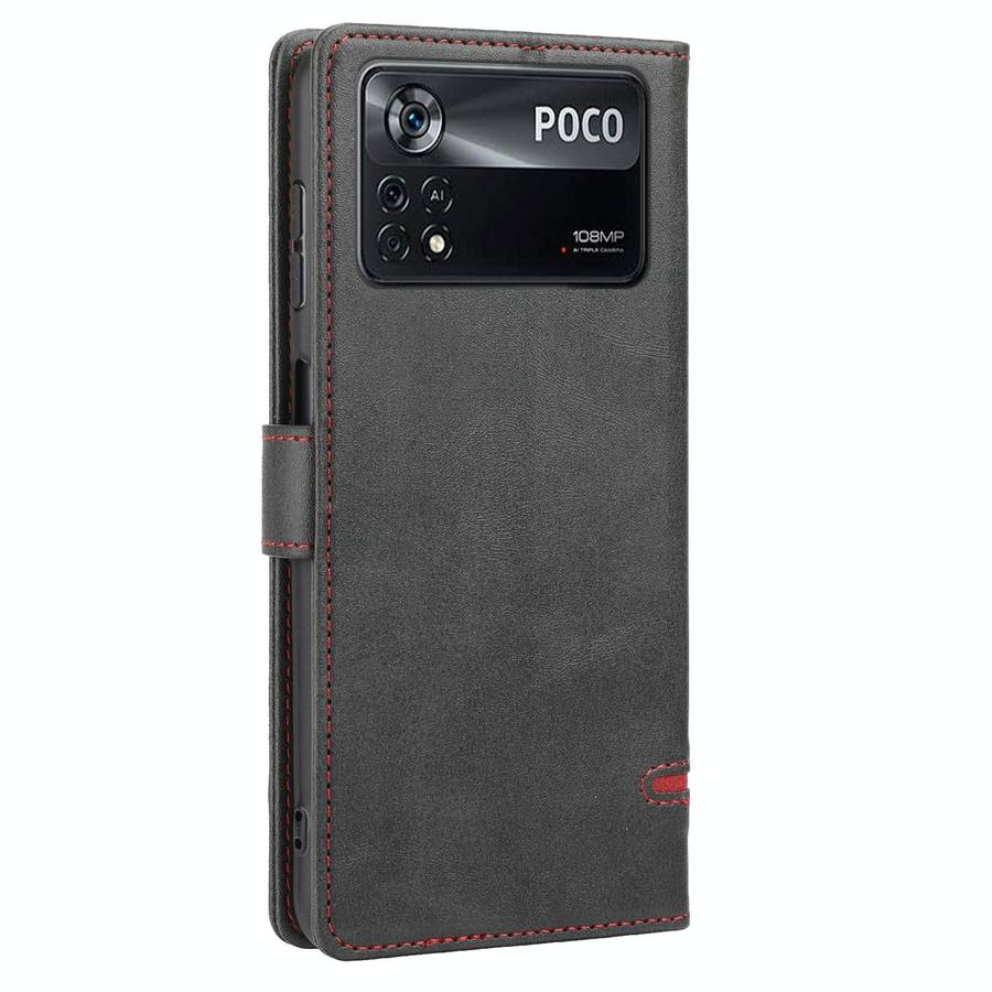 For Xiaomi Poco X4 Pro 5G Classic Wallet Flip Leather Phone Case(Black)
