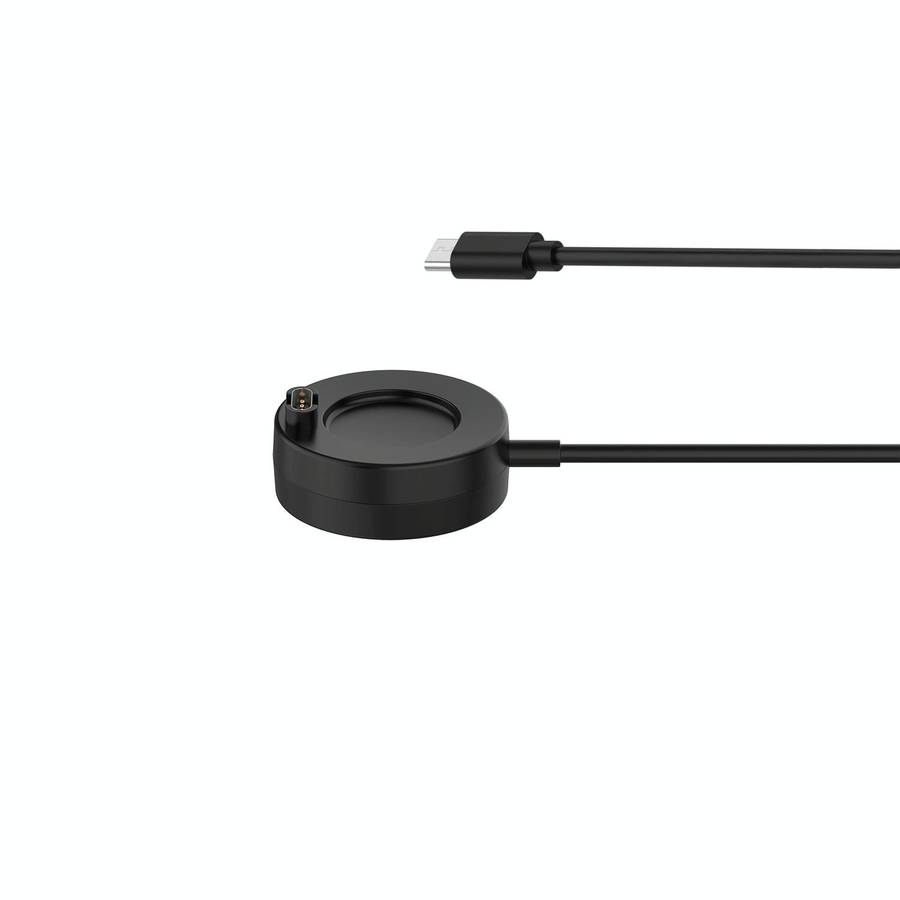 For Garmin Forerunner 55 Type-C / USB-C Interface Watch Charger With Data Function(Black)