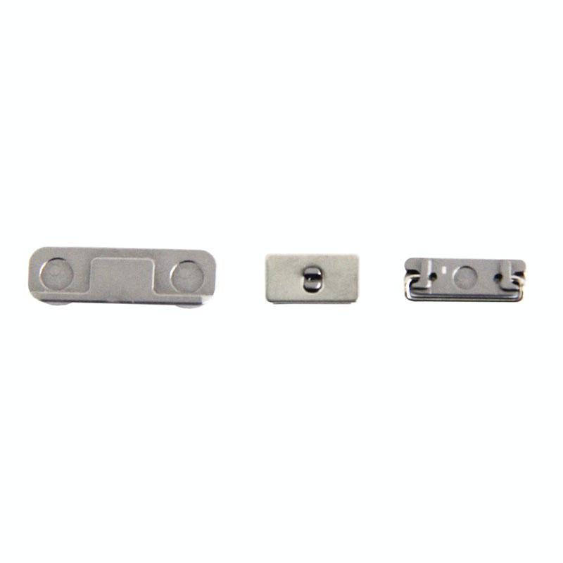 3 in 1 for iPhone 5S (Original Mute + Original Power + Original Volume) Button Kit, Alloy Materia...