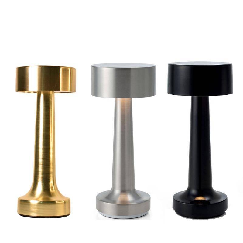 JB-TD10 LED Charging Bar Table Lamp Retro Creative Bar Cafe Restaurant Simple Bedside Night Light...