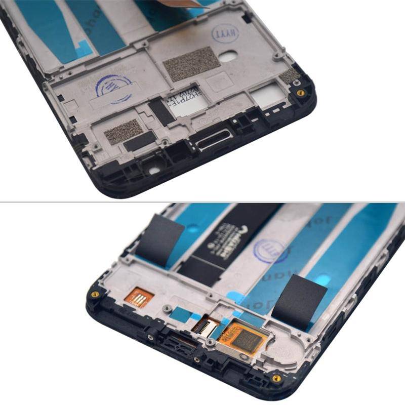 TFT LCD Screen for Meizu M8c / M809L Digitizer Full Assembly with Frame(Black)