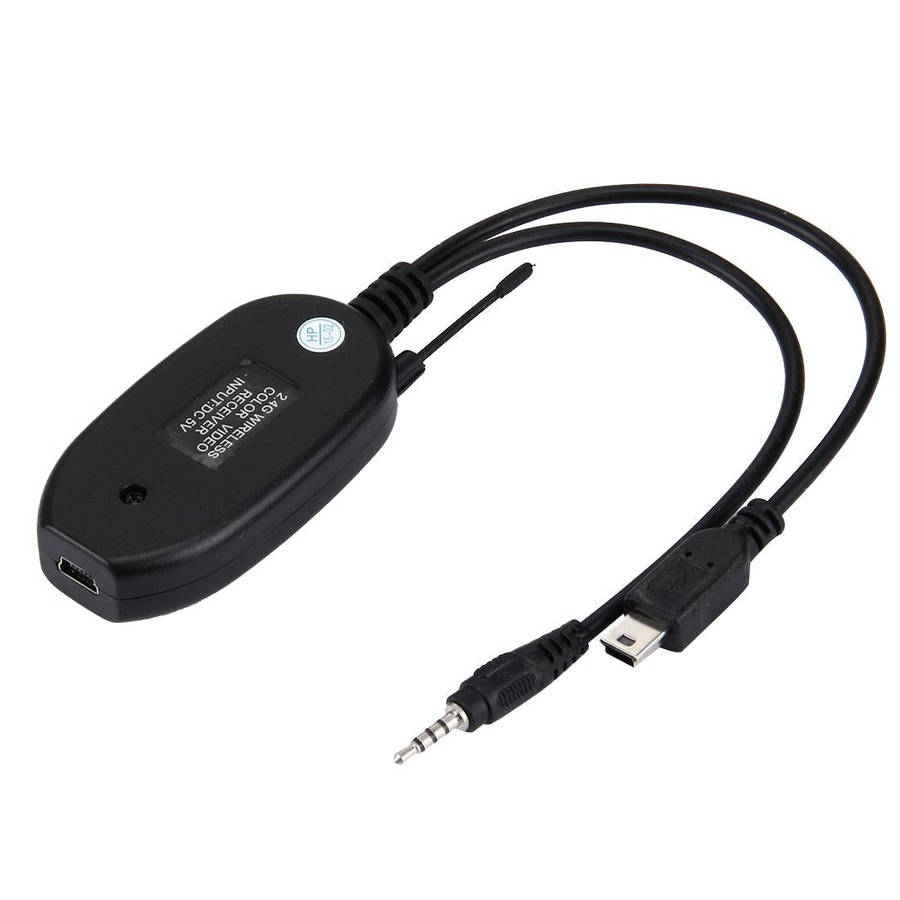 2.4G Wireless GPS Car Rear View Night Vision Reversing Backup Camera with 7 LED , Wide viewing an...