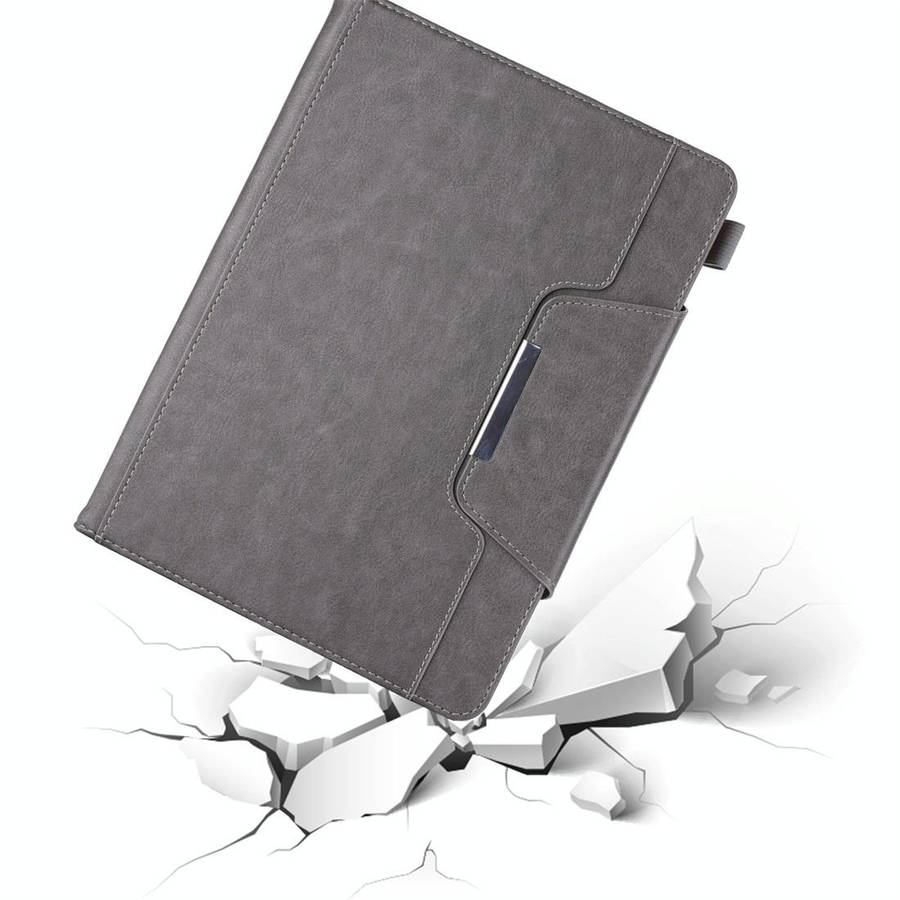For iPad 10.2 2021 / 2020 / 2019 Business Style Horizontal Flip Leather Case with Holder & Card S...