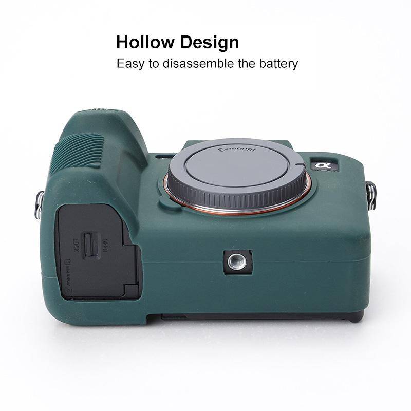 Soft Silicone Protective Case for Sony A7 IV (Green)