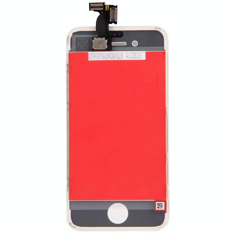 Digitizer Assembly (LCD + Frame + Touch Pad) for iPhone 4(White)