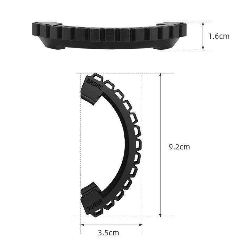 For DJI Avata BRDRC-9604 4pcs Drone Propeller TPU Protective Guard UAV Bumper Anti-collision Ring...