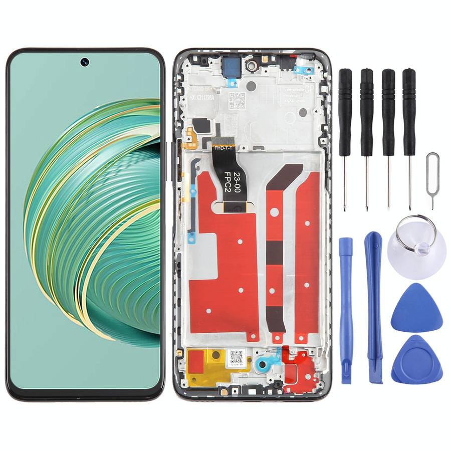 For Huawei Nova 10z Original LCD Screen Digitizer Full Assembly with Frame (Black)