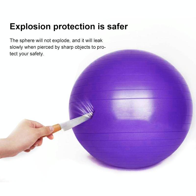 Thickening Explosion-proof Big Yoga Ball Sport Fitness Ball Environmental Pregnant Yoga Ball, Dia...