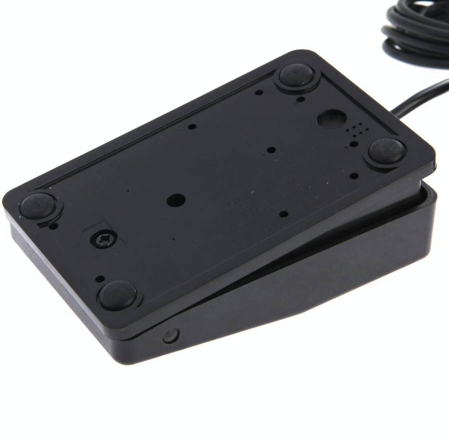 USB Foot Pedal Control Switch Game Pad Keyboard Adapter for Computer(Black)