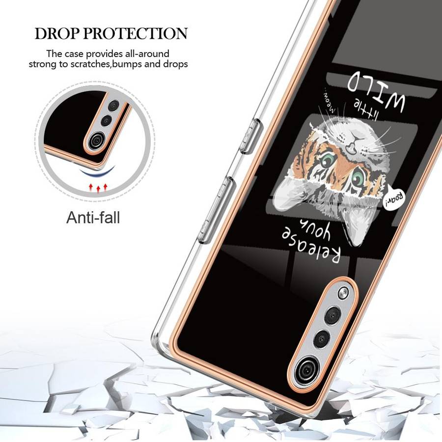 For LG Velvet 5G / 4G / G9 Electroplating Marble Dual-side IMD Phone Case(Natural Growth)