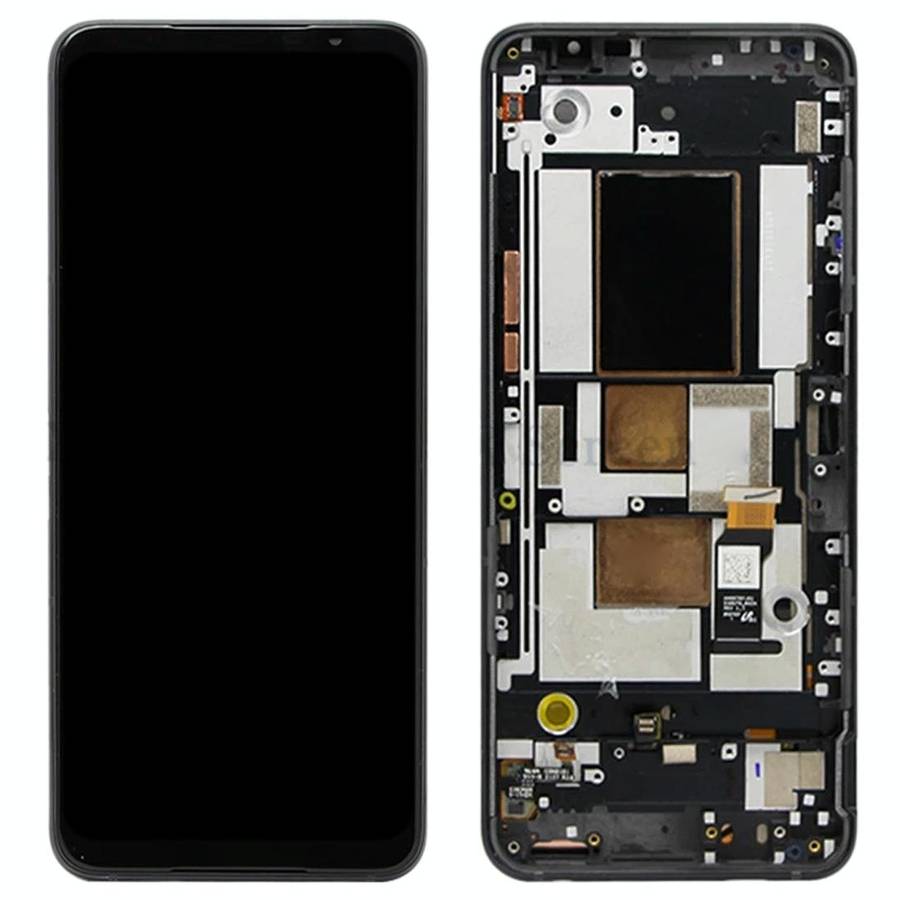 Original AMOLED LCD Screen for Asus ROG Phone 5 ZS673KS 1B048IN I005DB I005DA Digitizer Full Asse...