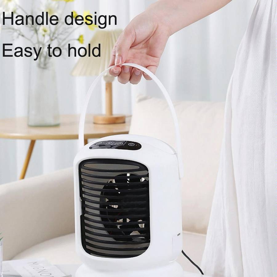 Portable Mobile Home Misting Mini Cooling Air-Conditioning Fan, Power Supply: USB Direct Plug