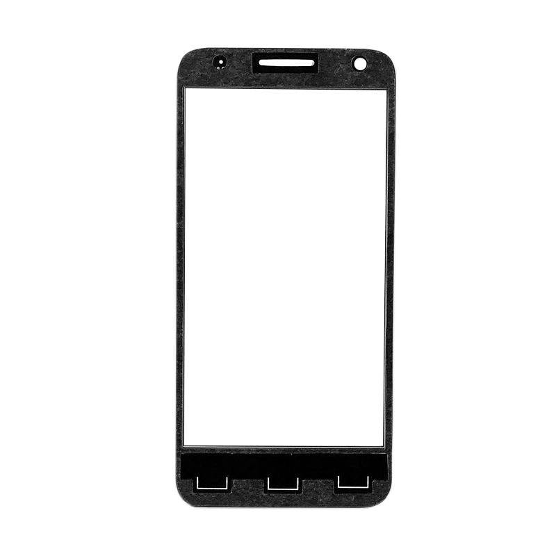 For Alcatel One Touch Pixi 3 4.5 / 4027 Front Screen Outer Glass Lens (Black)