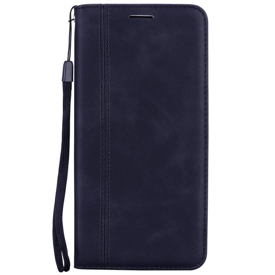 For Samsung Galaxy J2 Core Frosted Business Magnetic Horizontal Flip PU Leather Case with Holder ...
