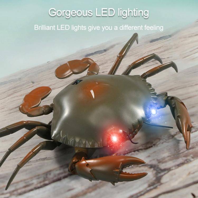9995 Infrared Sensor Remote Control Simulated Crab Creative Children Electric Tricky Toy Model (Y...
