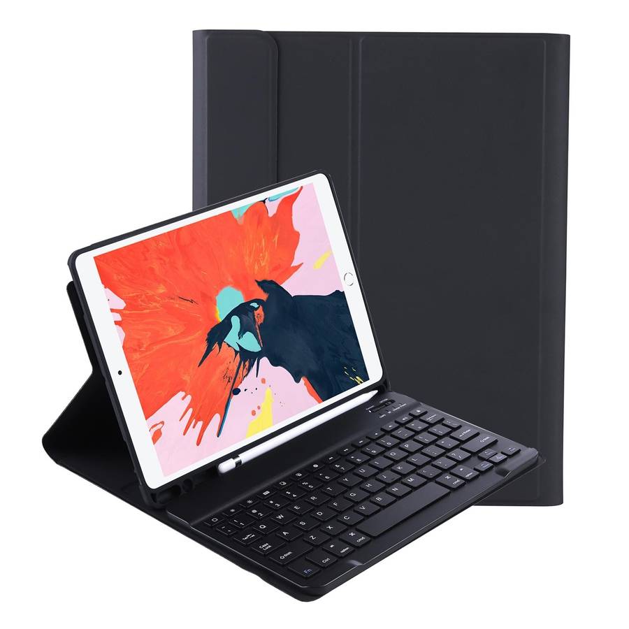T098B Integrated Ultra-thin Candy Colors Bluetooth Keyboard Tablet Case for iPad Air 4 10.9 inch ...