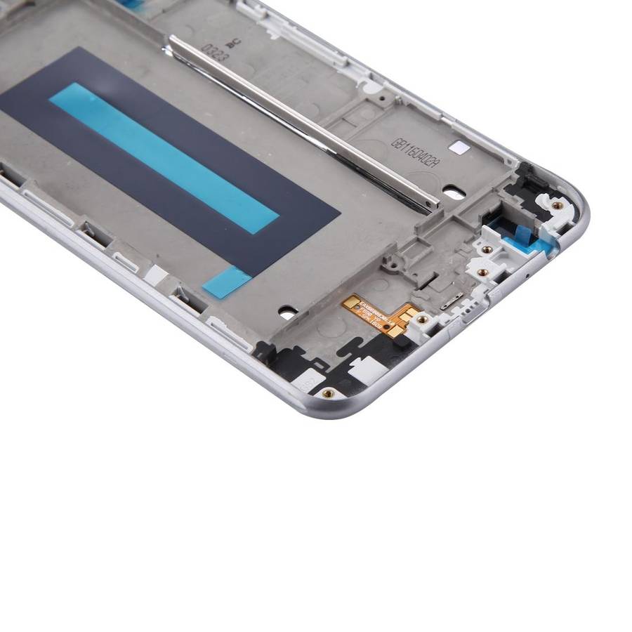 Original LCD Screen for LG X Cam / K580 / K580I / K580Y Digitizer Full Assembly with Frame (Silver)