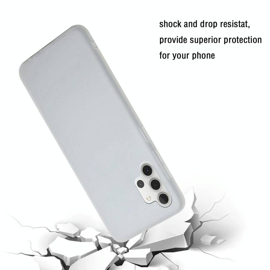For Samsung Galaxy A32 5G Candy Color TPU Case(White)