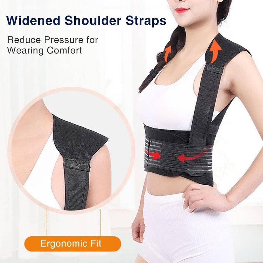 HailiCare Household Neck Back Waist Protector Waistcoat Warm Vest Protective Gear with Magnet The...
