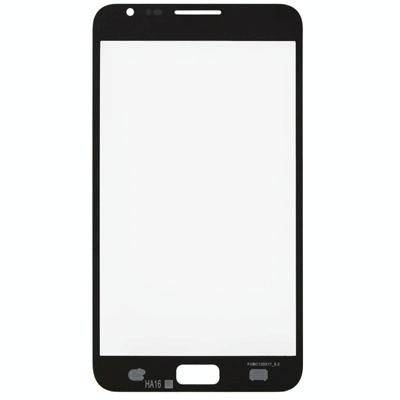 For Samsung Galaxy Note N7000 / i9220 10pcs Front Screen Outer Glass Lens (Black)