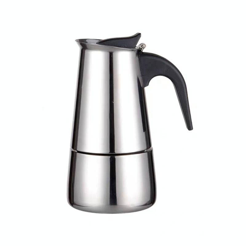 Stainless Steel Moka Coffee Maker Pot Filter(200ml)