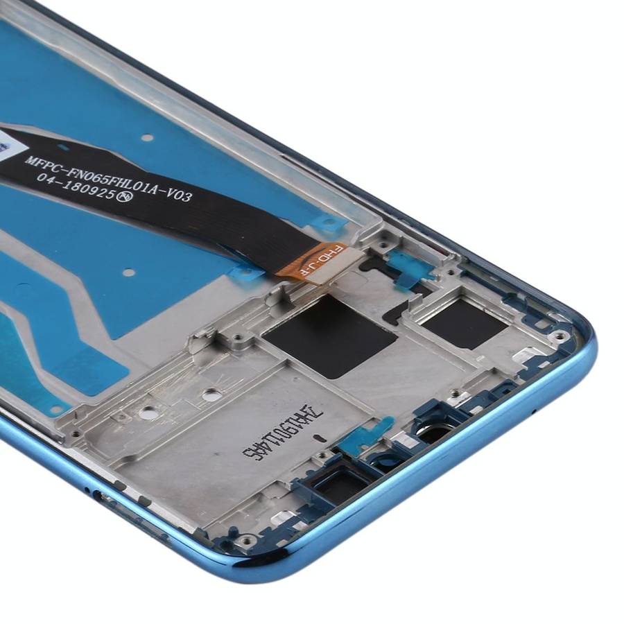 OEM LCD Screen for Huawei Y9 (2019) Digitizer Full Assembly with Frame(Blue)