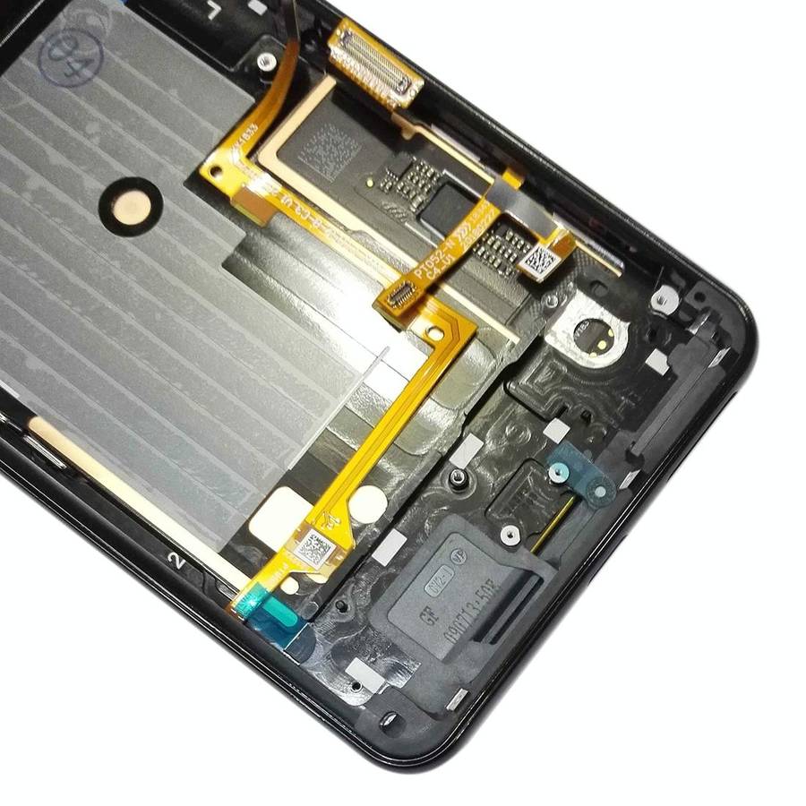 OEM LCD Screen for Google Pixel 3 XL Digitizer Full Assembly with Frame (Black)
