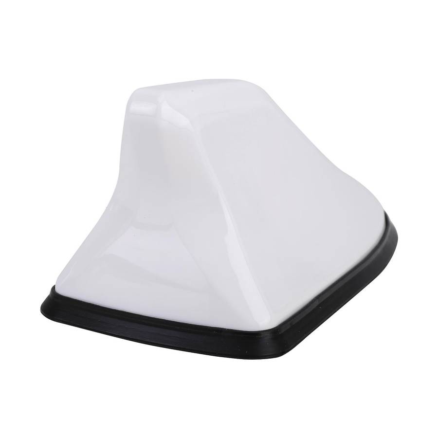 Universal Car Antenna Aerial Shark Fin Radio Signal (White)